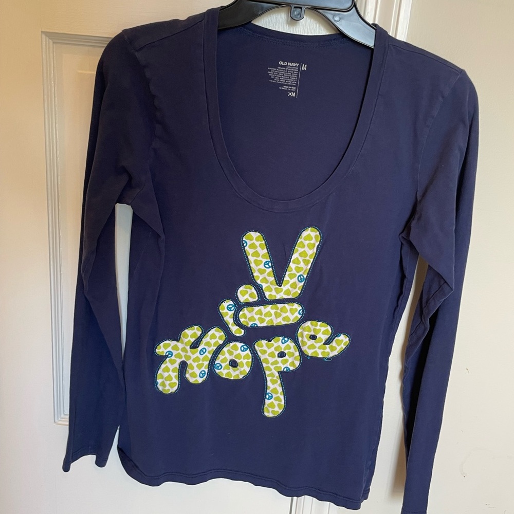 Old Navy knit long sleeve tee.